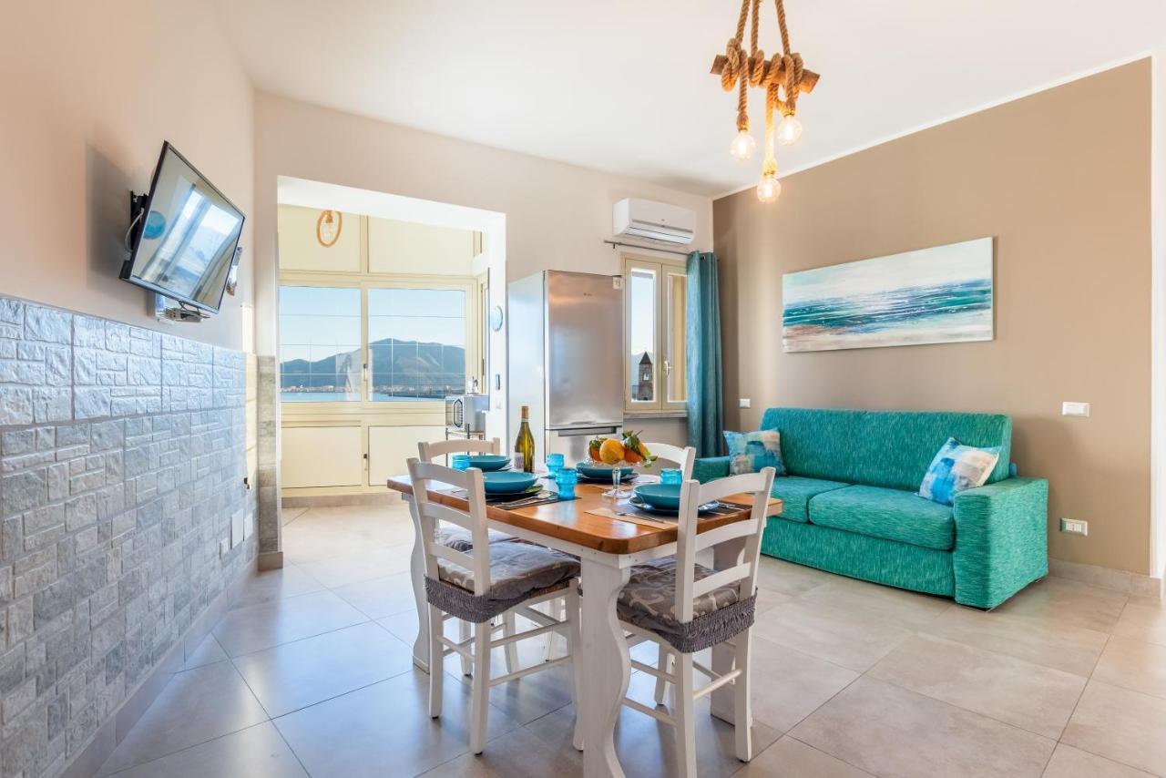 Casa De Paoli - Vista Mare Arenella, Palermo Con Parcheggio Privato Apartment ภายนอก รูปภาพ