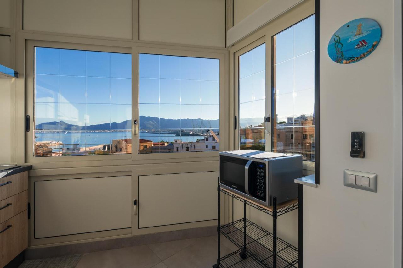 Casa De Paoli - Vista Mare Arenella, Palermo Con Parcheggio Privato Apartment ภายนอก รูปภาพ