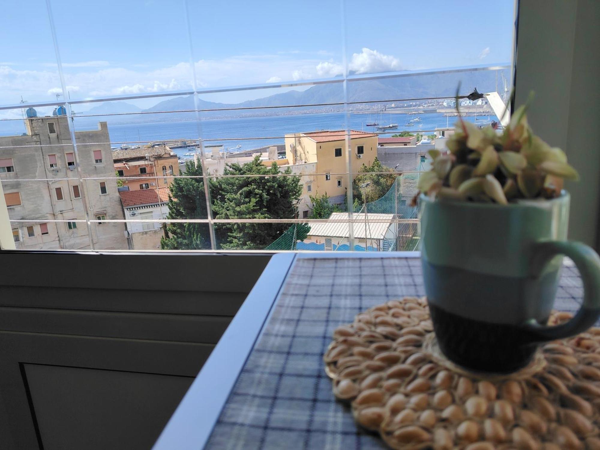 Casa De Paoli - Vista Mare Arenella, Palermo Con Parcheggio Privato Apartment ภายนอก รูปภาพ